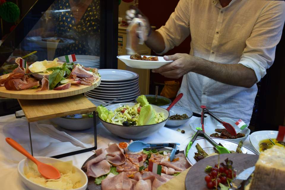 buffet à l'italienne
